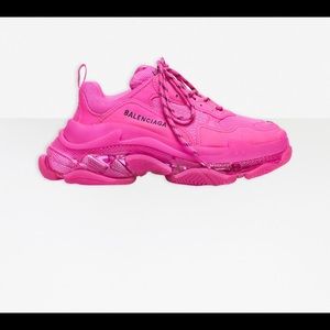 Triple S Clear Sole Sneckers